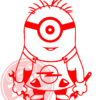 Naljepnica "jednooki minion opel" - Slika 9