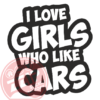 Naljepnica "love girls"